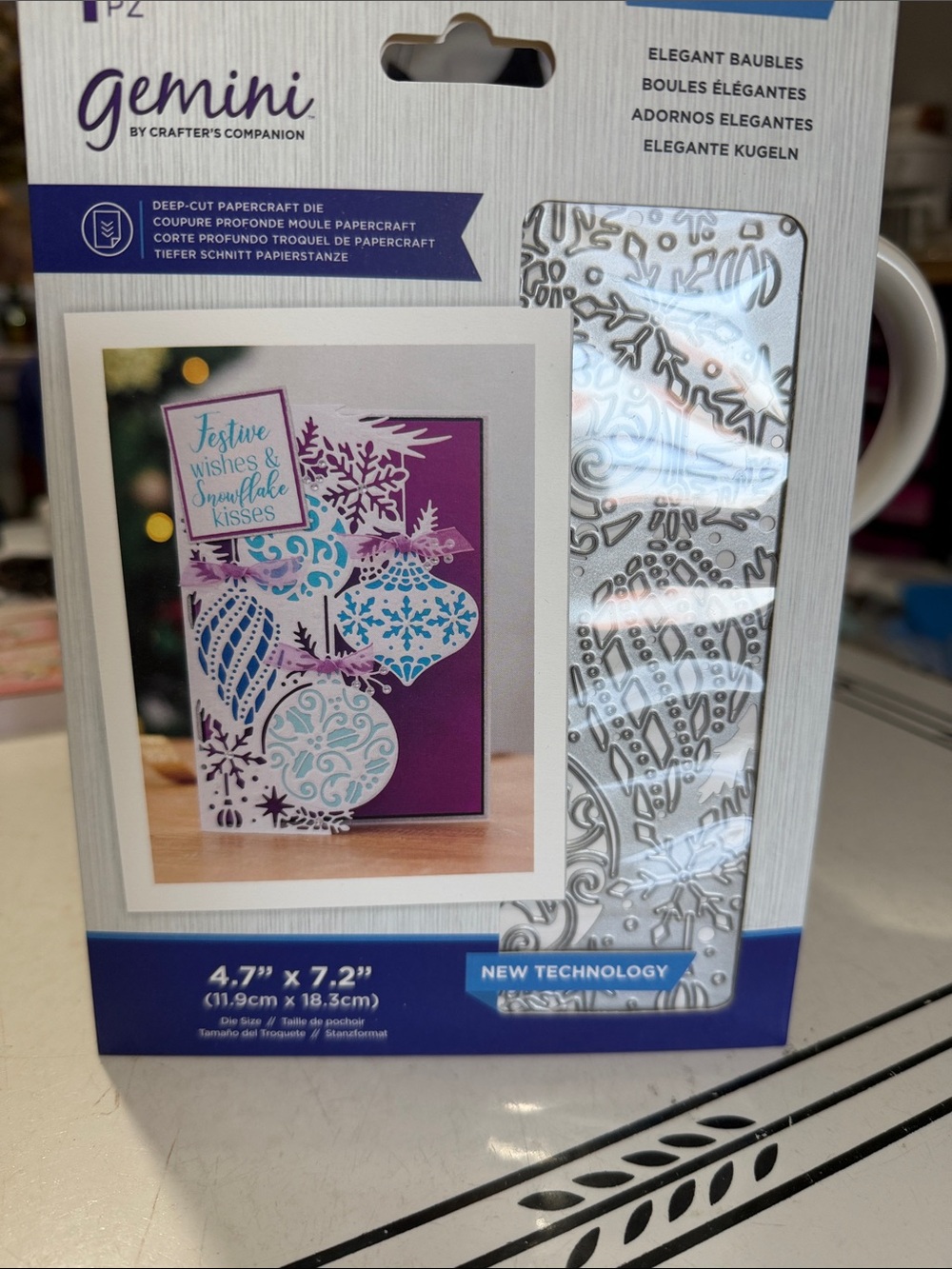 Crafters Companion Intri’Lace Elegant Baubles Die